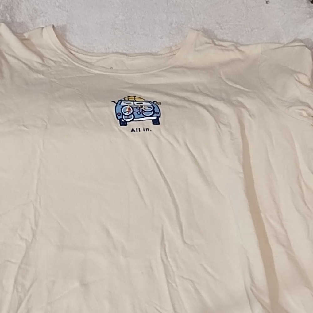 Life Is Good Vintage Cream T-Shirt